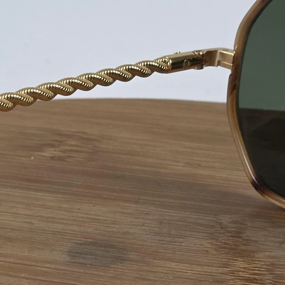 Tory Burch TY 6092 Sunglasses Womens 55-19-140 Gold Tortoise Frames Only